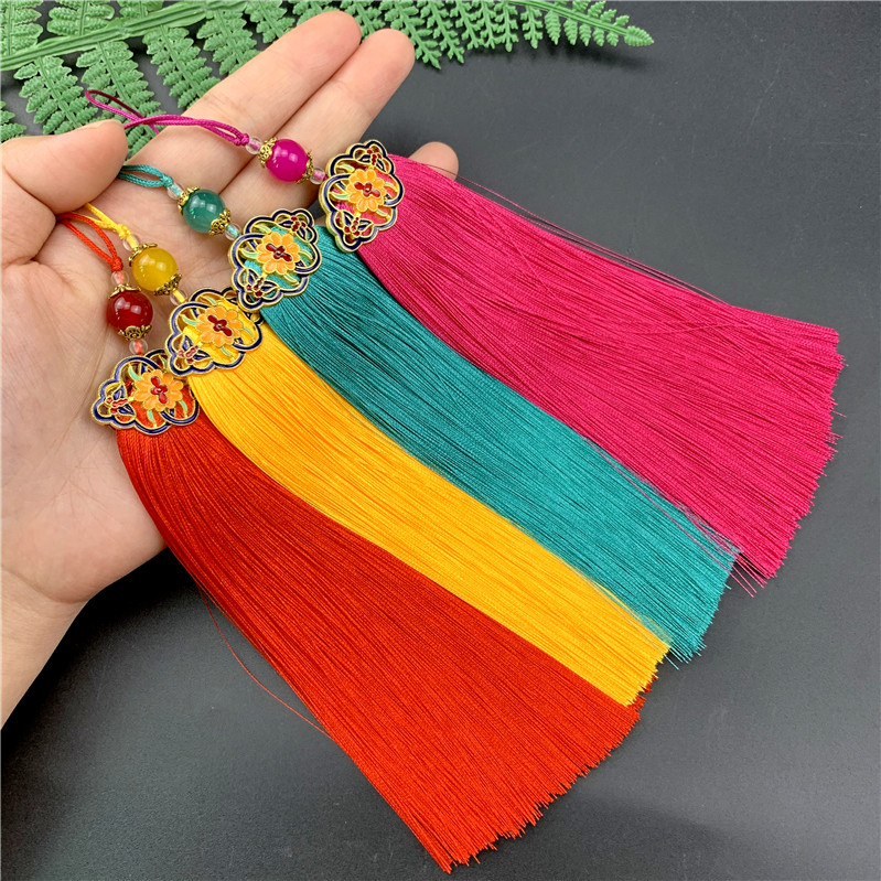 手工DIY饰品配件15CM蝶恋花流苏吊穗 文玩绳车包挂件古风服饰吊坠,纺织面料/辅料/配套,流苏/穗,淘宝优惠券,粉丝福利购,淘宝优惠卷