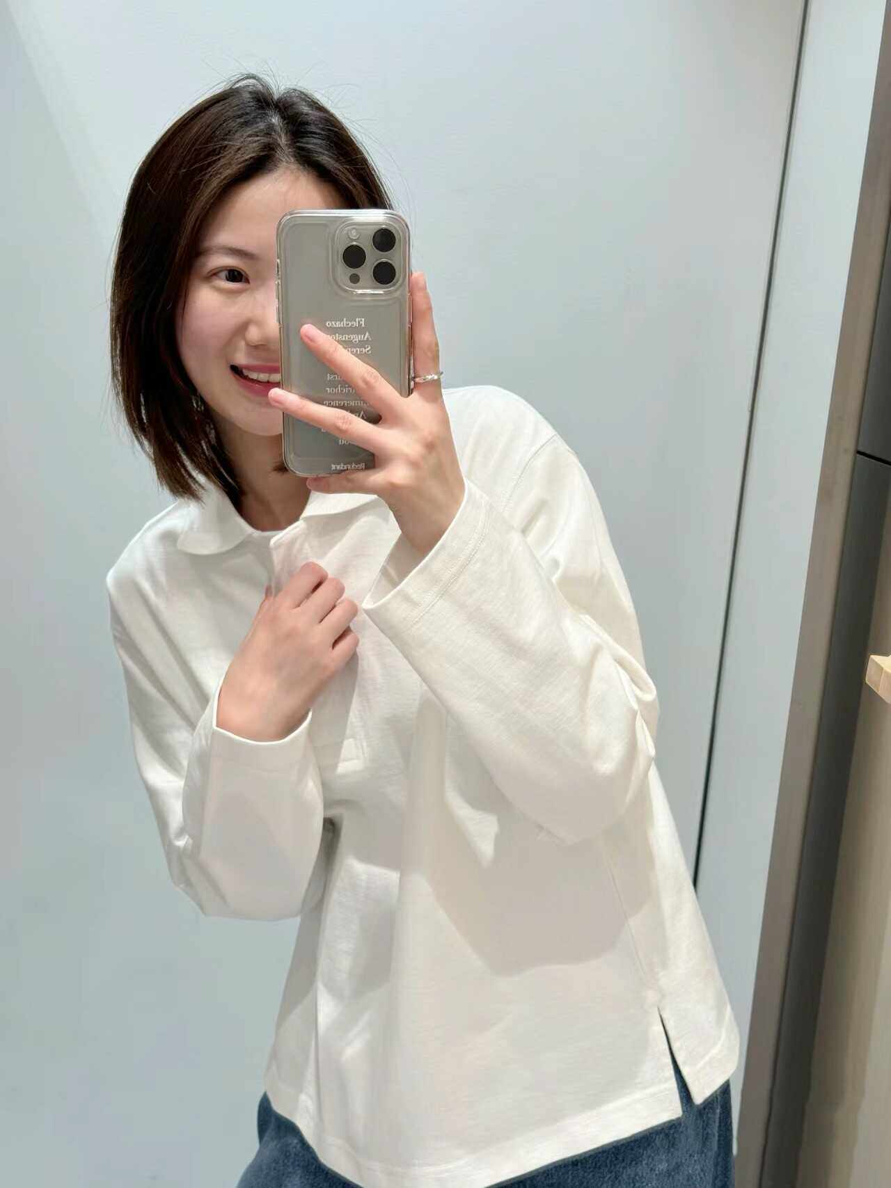 PURCHASING HONG COS LONG-SLEEVED LAPEL POLO COLLAR CASUAL DESIGN RELAXED COMFORTABLE TOP 24 EARLY SPRING NEW PRODUCTS
