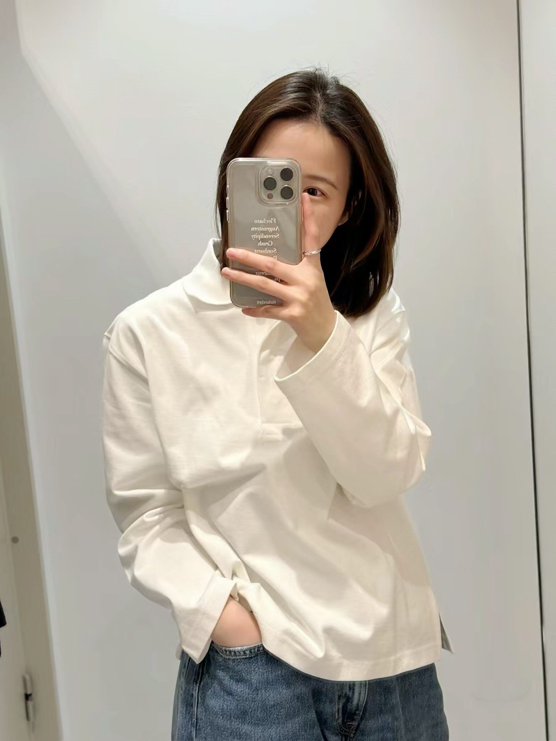 PURCHASING HONG COS LONG-SLEEVED LAPEL POLO COLLAR CASUAL DESIGN RELAXED COMFORTABLE TOP 24 EARLY SPRING NEW PRODUCTS