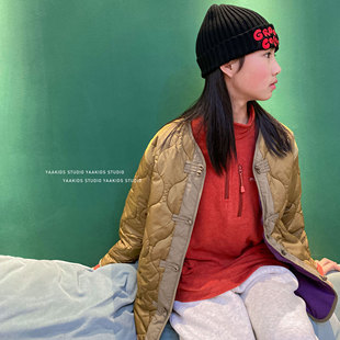 儿童外套秋冬中国风羽绒棉服男女童盘扣葫芦纹夹棉袄衣唐装拜年服