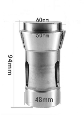 173E数控车床夹头前推式弹簧钢高精度精车研磨加硬嗦咀高弹性嗦i.