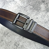 美国Columbia哥伦比亚男士 皮带针扣双面用翻转头休闲腰带百搭现货