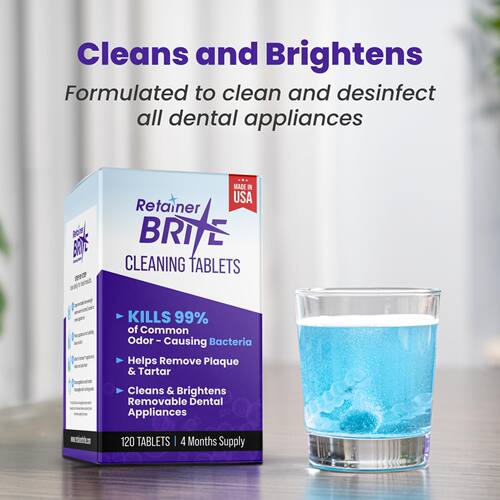 US直邮RetainerBrite保持器清洁