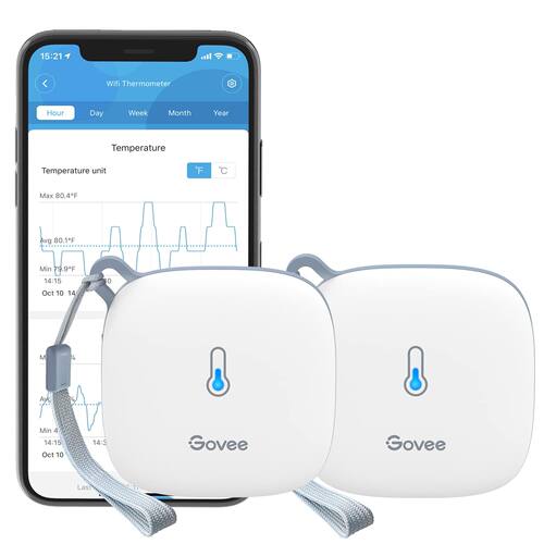 US直邮GoveeWiFi智能温湿度计