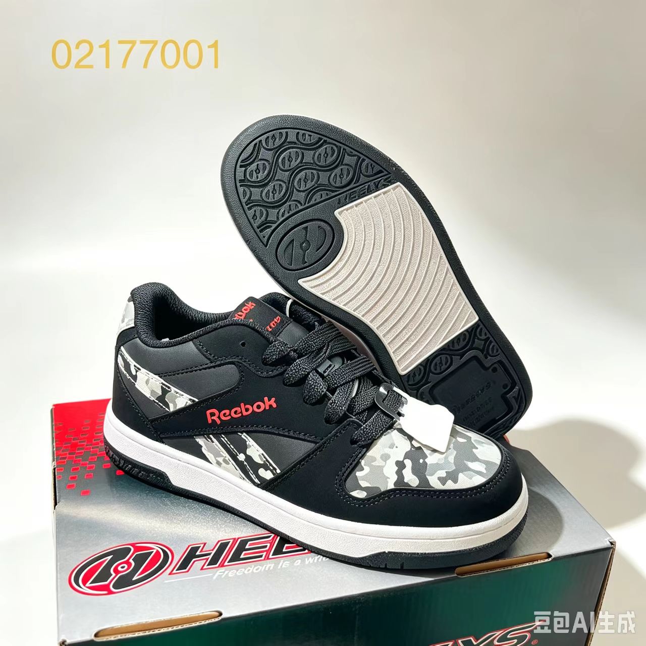 美国heelys暴走鞋儿童学生成人轮滑鞋女童耐磨系带