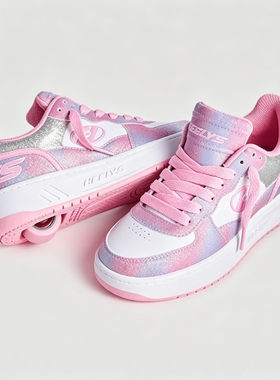 女童耐磨美国heelys暴走鞋儿童学生成人轮滑鞋