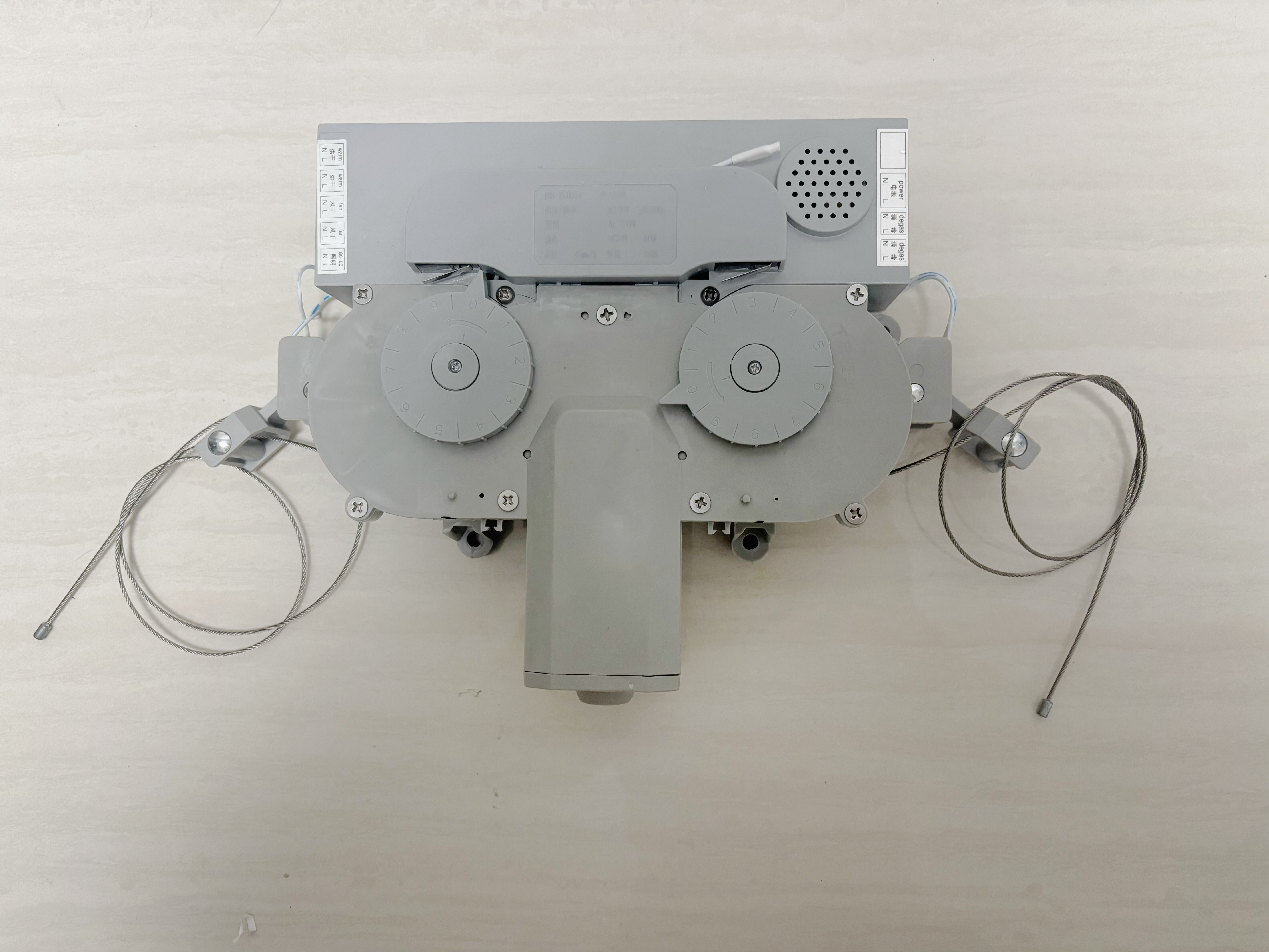 直流线路板升降拉篮电机升降器手摇改电动改装加