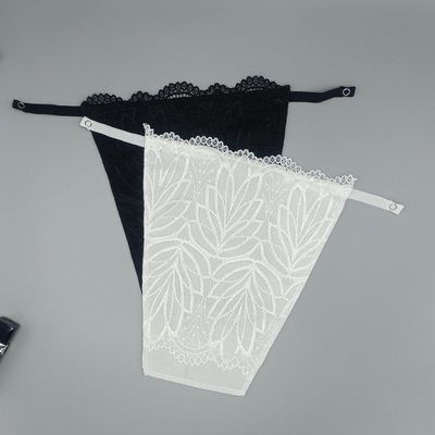 蕾丝一片式防走光抹胸遮胸神器