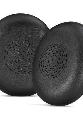适用捷波朗Jabra Evolve2 65flex 耳套 海绵套 耳罩耳机保护套替换配件透气黑色柔软皮革耳垫