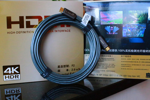 高登尚f2光纤hdmi4k投影机连接线
