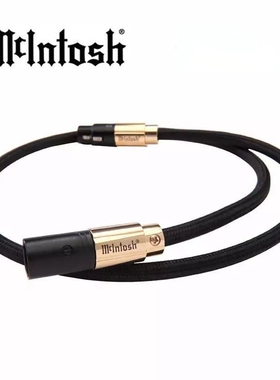 McIntosh/麦景图功放线材CBA平衡讯号线 XLR平衡线信号线 一米/对