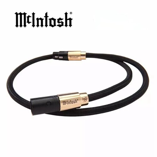 McIntosh/麦景图功放线材CBA平衡讯号线 XLR平衡线信号线 一米/对