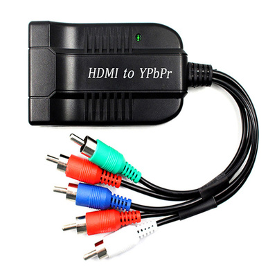 HDMI转YPBPR三色差分量线转换头