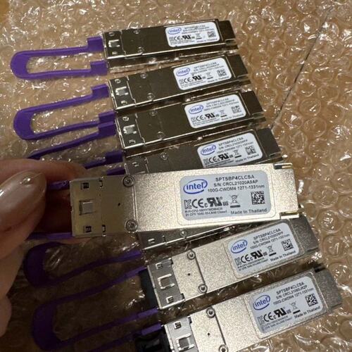 议价英特尔光模块SPTSBP4CLCSE100GQSFPSR4E100GQSFPLR4