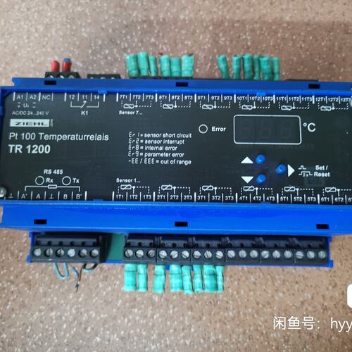 议价ZIEHL温度控制继电器TR1200TR600TR800