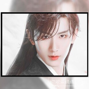 成毅十字绣钻石画2025新款满绣客厅卧室diy手工自绣偶像周边线绣