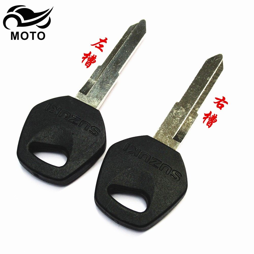 适用铃木骊驰GW250摩托车原装钥匙胚锁匙电门锁钥匙模