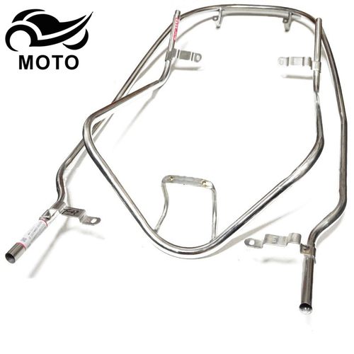 豪爵VS125原装不锈钢护杠保险杠