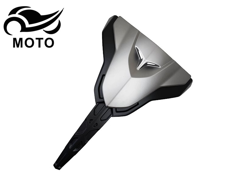 适用豪爵踏板车USR125 HJ125T-21前斜板装饰盖喇叭罩三角板外壳