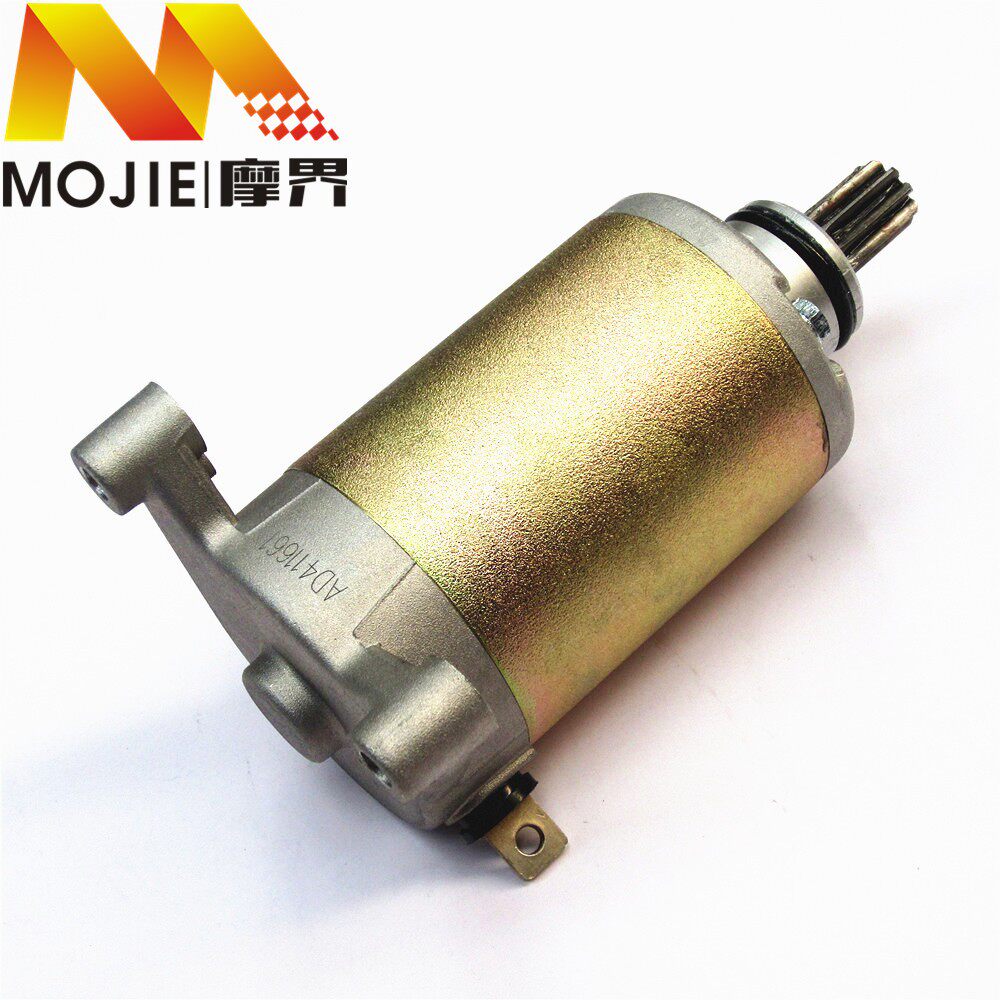 适用铃木锐爽摩托车EN125-2A/2F/2E原装起动电机启动马达打火马达