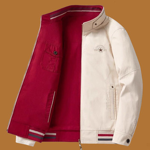 精品面料 S.F 高端品质 米兰时尚 春秋双面穿简约高档男 Marceau