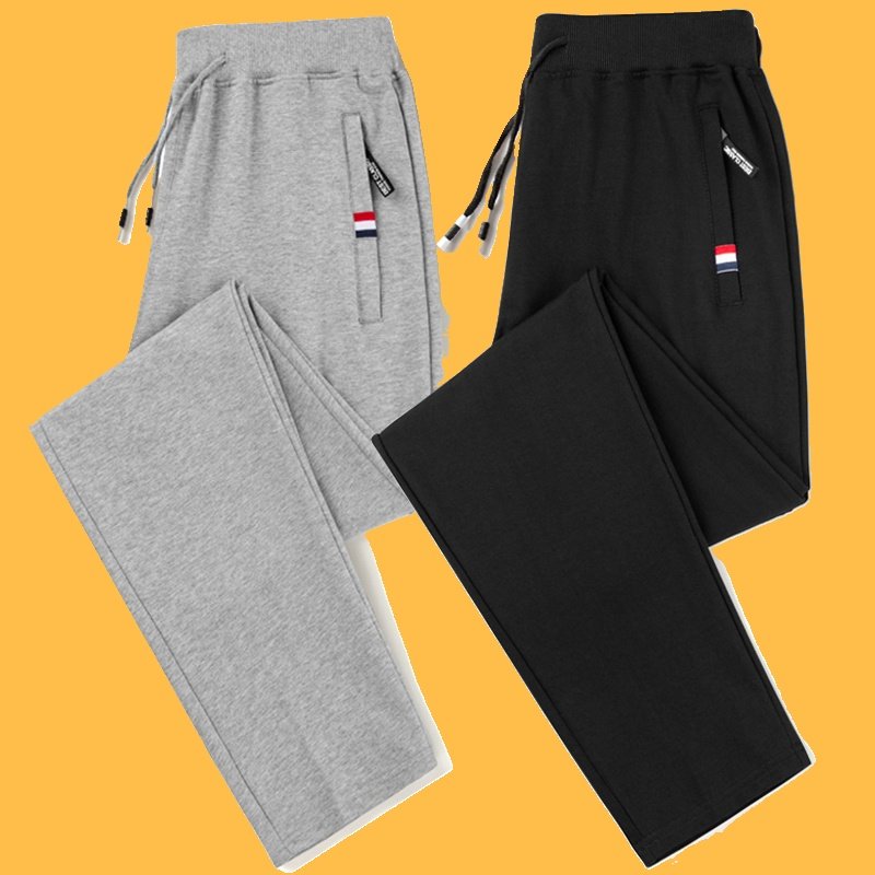 米兰时尚~轻奢品质~男士休闲运动裤小脚潮流直筒宽松纯棉大码长裤,男装,秀禾服,淘宝优惠券,粉丝福利购,淘宝优惠卷