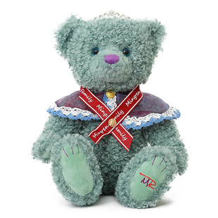 明仁之家羊毛丝带泰迪熊玩偶毛绒玩具可爱萌小熊公仔娃娃生日礼物