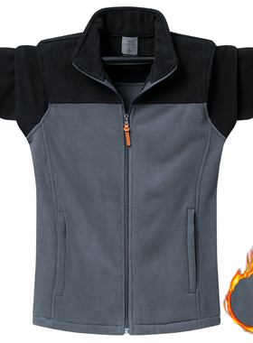 Men Women Fleece Jacket Thermal Coat Outerwear Windproof 9XL