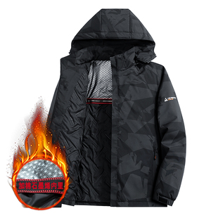 Winter Padded Jacket men thermal windproof coat camo outwear