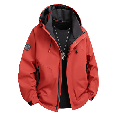 情侣冲锋衣防水户外登山防风外套