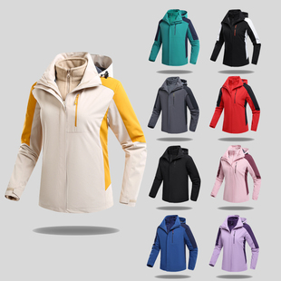 Women Winter Jacket Fleece Men's Waterproof Windbreaker Coat