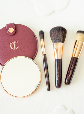 包邮！CT夏洛特蒂铂丽专柜化妆刷套装眼影刷粉底刷化妆镜美妆工具