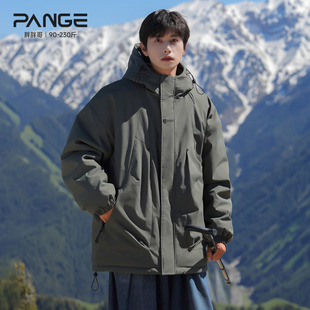 宽松加厚棉衣男生冬装 棉袄大码 外套 冲锋衣棉服男冬季 胖胖哥工装