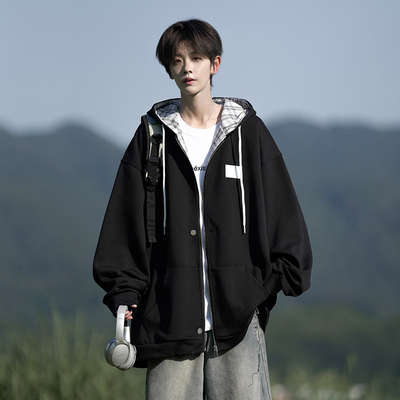 胖胖哥休闲日系宽松潮流卫衣