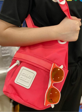 CILOCALA水桶包抽绳斜挎包托特包ins新款大容量防水单肩女包