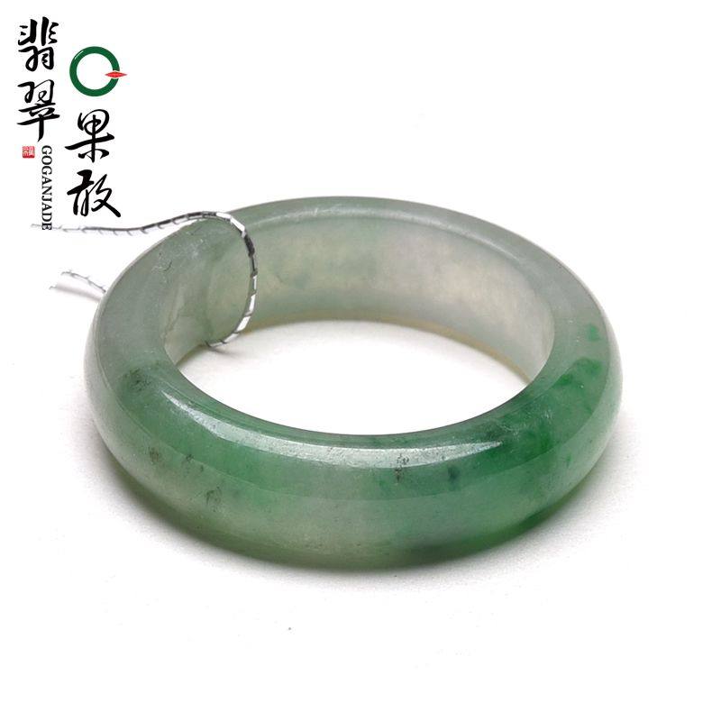 X26711果敢翡翠 17.7飘绿花翡翠戒指玉指环缅甸A货玉石戒指,珠宝/钻石/翡翠,戒指/指环,淘宝优惠券,粉丝福利购,淘宝优惠卷