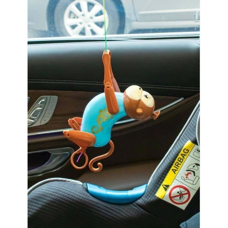 坐车哄娃神器车载玩具后排婴儿床头摇铃床铃宝宝车上安全座椅安抚