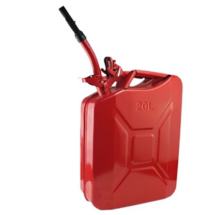红色加仑桶 加厚金属桶铁油桶 20L美式 汽油桶 jerrycans