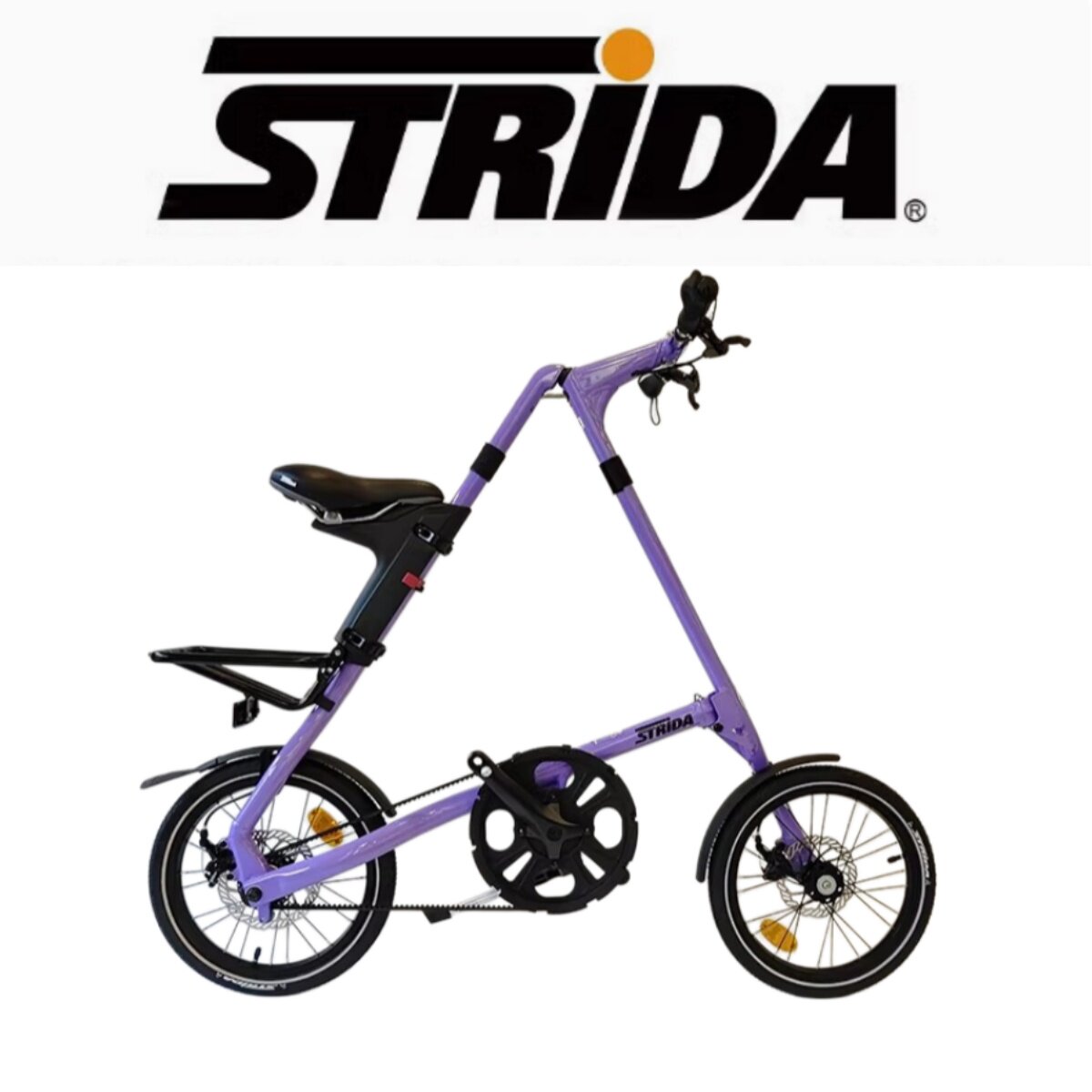 英国 STRiDA 折叠车16寸 5.0单速钢丝轮组折叠自行车简单快速折叠