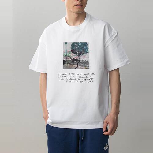 数码直喷透气 马格南小猫咪照片印花夏季情侣装纯棉短袖T恤男女