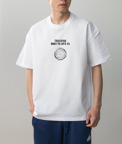 Find Your TREASURE 2024夏装情侣简单纯棉短袖T恤男女体恤衣服