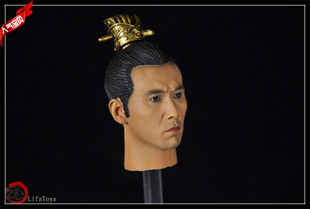 【现货】1/6 古代兵人 刘烨头雕带发冠可配303魂作空灵阁锦衣卫