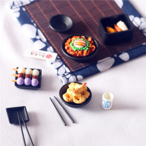 112dollhouse迷你拉面碗娃娃屋