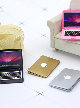 合金仿真手提电脑模型