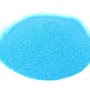 蓝色沙白色沙静物 微景观生态瓶造景沙子彩沙 石英砂沙滩装饰配件