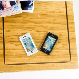 DOLLHOUSE 迷你手机模型 微缩食玩场景模型布娃娃屋配件沙盘道具