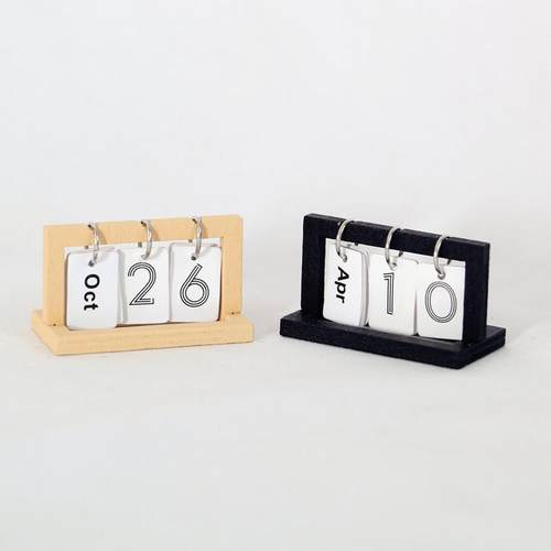 bjd拍摄道具仿真小物品微缩日历