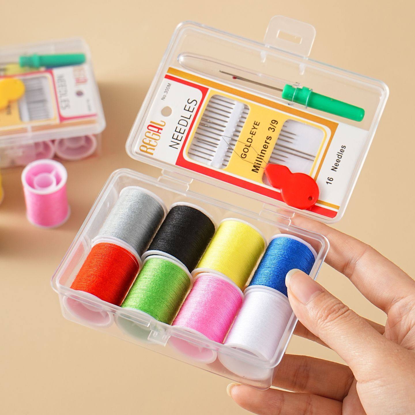便携迷你针线盒家用高质量好宿舍针线包实用套装缝衣线缝补工具,居家布艺,缝纫DIY工具套装,淘宝优惠券,粉丝福利购,淘宝优惠卷