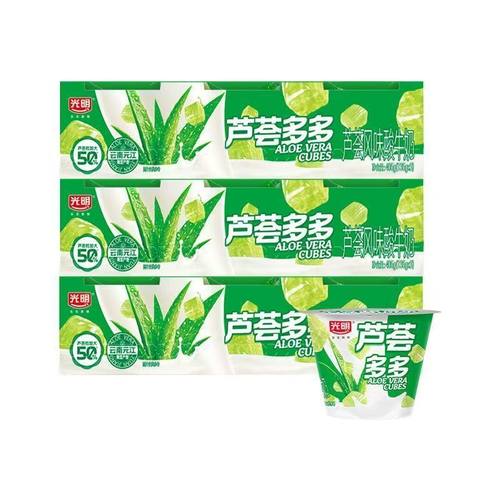 光明芦荟多多135g低温冷藏风味发酵乳营养早餐奶