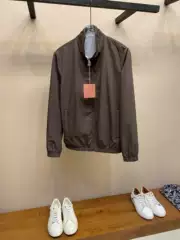 Ligentleman/Lp Version of the Old Money Style Autumn and Winter Reversible Business Stand-Up Collar Jacket Men's Casual Coat